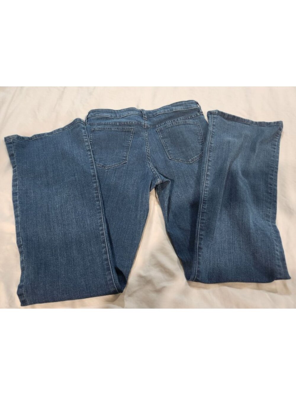 Banana Republic Womens Wide Leg Dark Blue Denim Jeans Size 29/8 Classic Fit - Picture 5 of 7